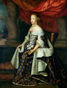 Porträtt av Marie-Therese (1638-83) av Österrike, efter 1660